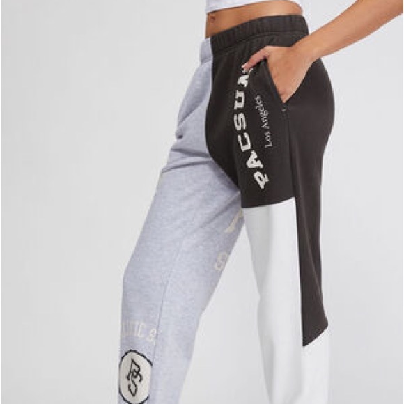 Pacsun Colorblock Spliced Jogger Sweatpants - Picture 2 of 10